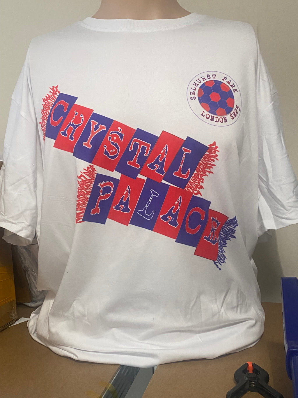Football Themed Fan T Shirts ~ Crystal Palace