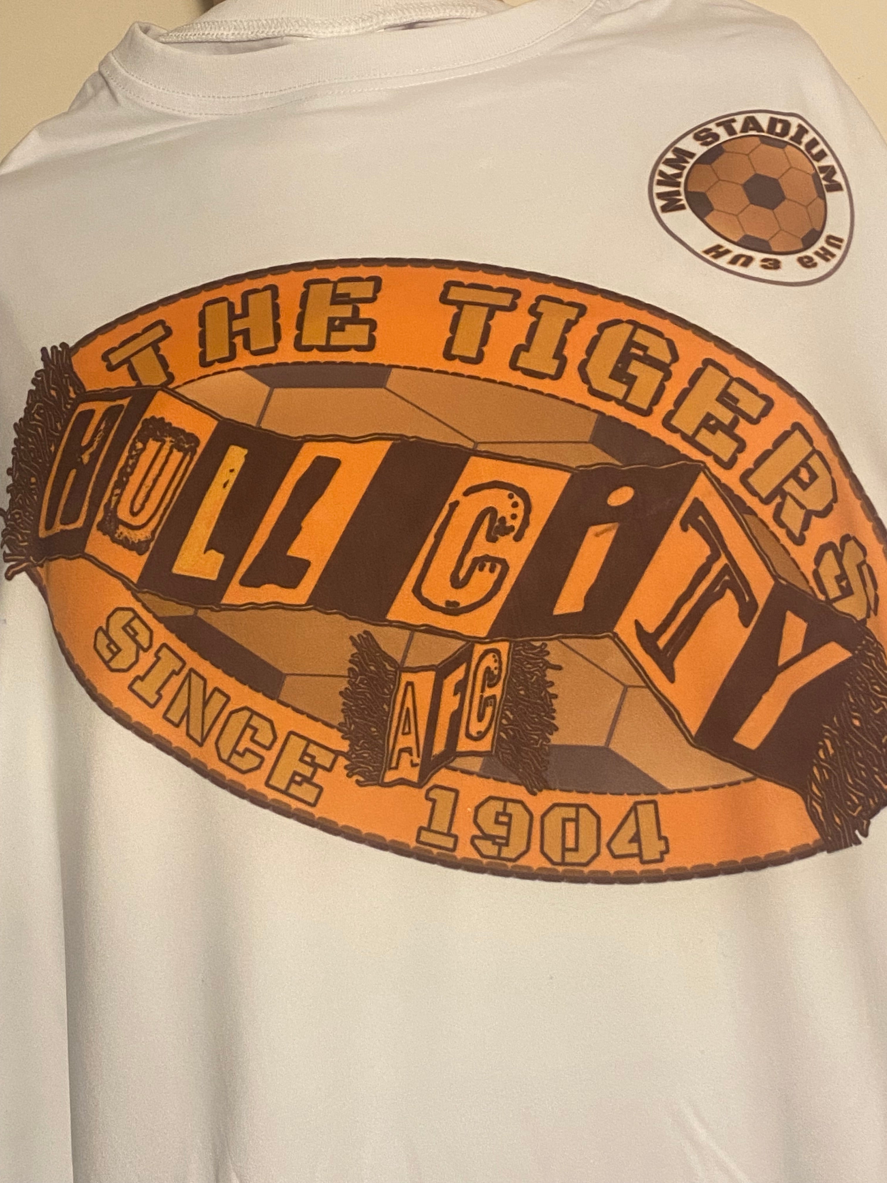 Football Themed Fan T Shirts ~ Hull City AFC