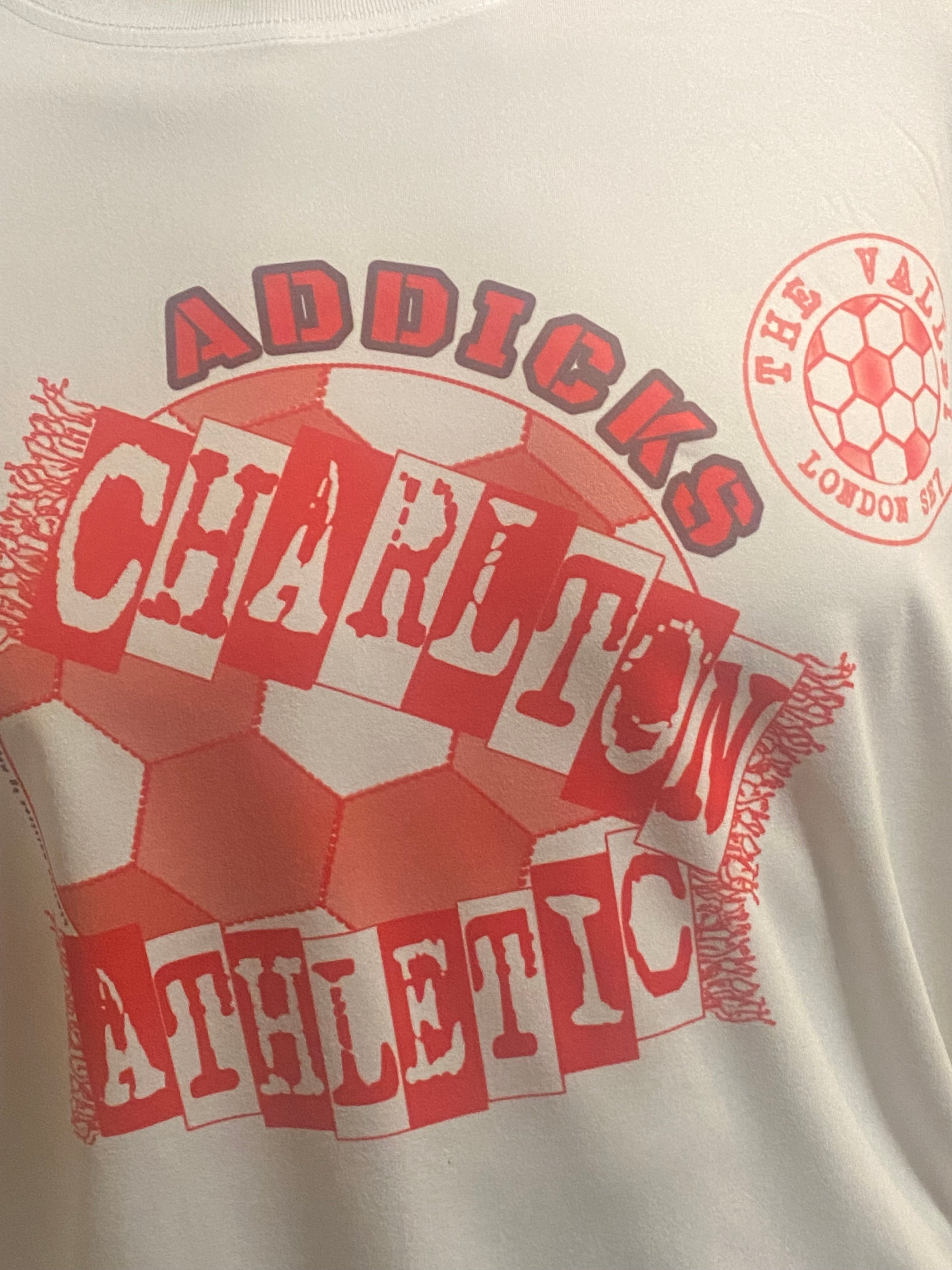 Football Themed Fan T Shirts ~ Charlton Athletic