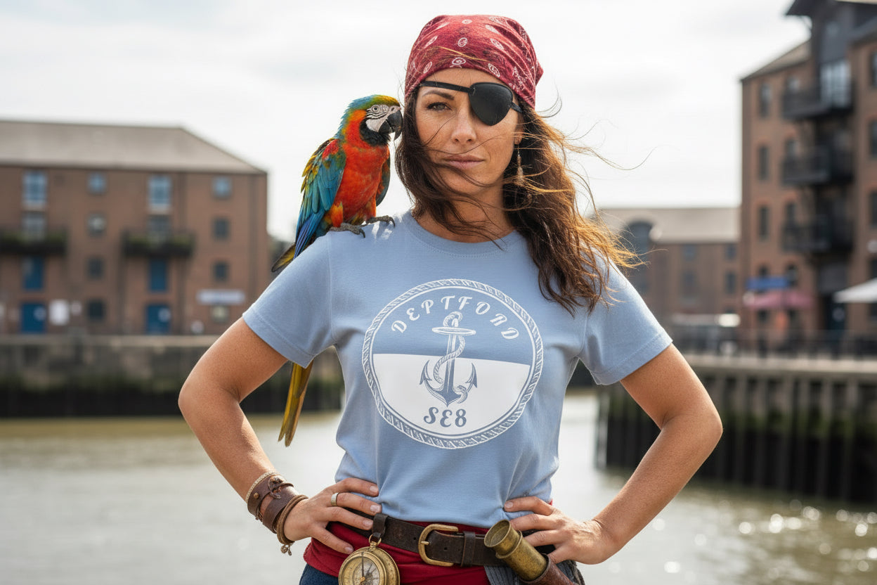 Deptford Anchor SE8 - Baby Blue