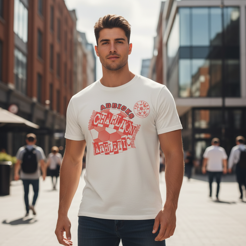 Football Themed Fan T Shirts ~ Charlton Athletic