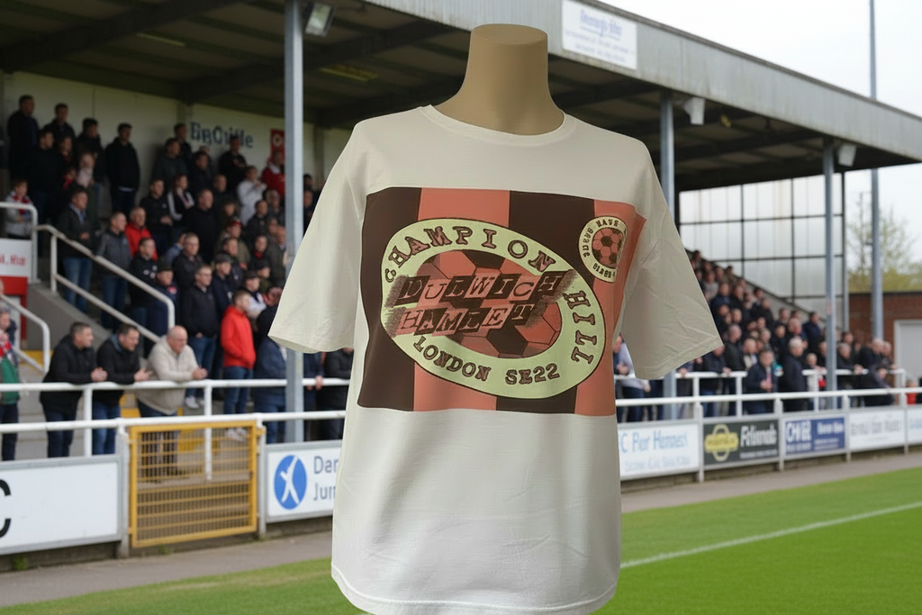 Dulwich Hamlet T-Shirt on Display