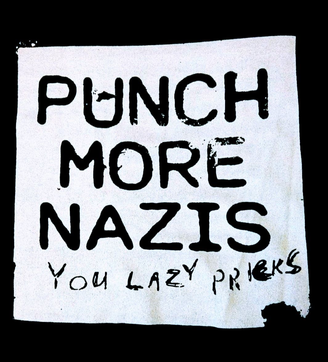 Punch a Nazi 100% Organic Cotton 220gsm